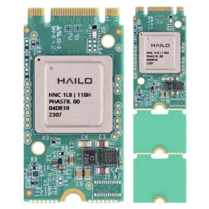 Hailo-8L M.2 module B+M Key 2280 (13 TOPS)