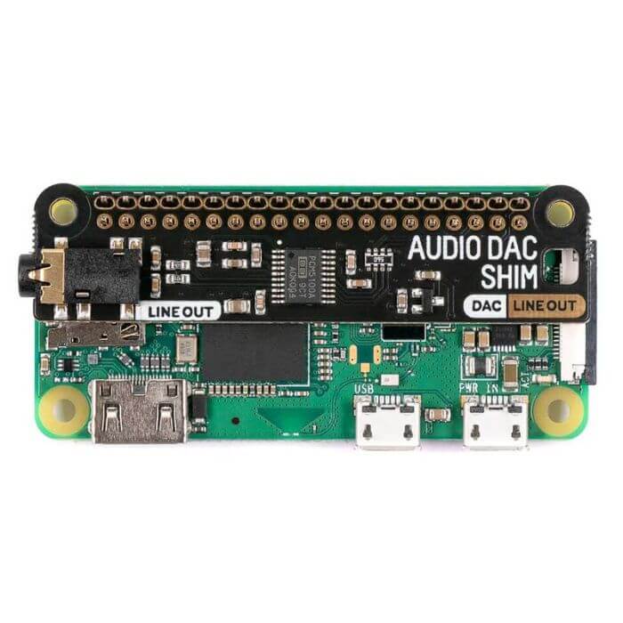 Audio DAC SHIM (Line-Out)