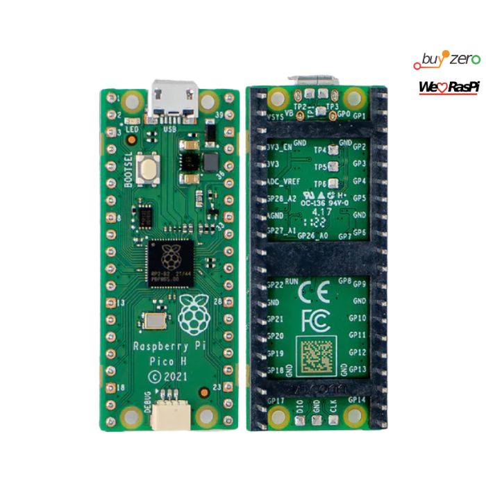 Raspberry Pi Pico mit RP2040 - Pico / Pico W / Pico H / Pico WH