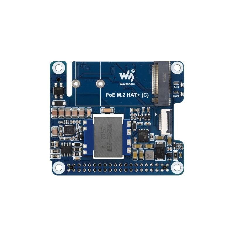 Waveshare PoE M.2 HAT+ (C) für Raspberry Pi 5 NVMe