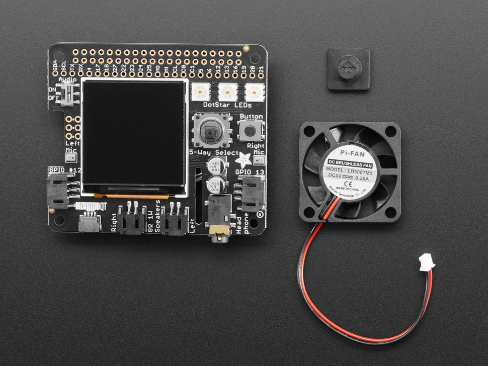 Adafruit BrainCraft HAT - Machine Learning for Raspberry Pi 4
