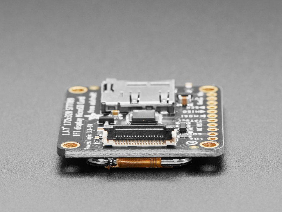 Adafruit 1.47" 320x172 Round Rectangle Color IPS TFT Display - ST7789