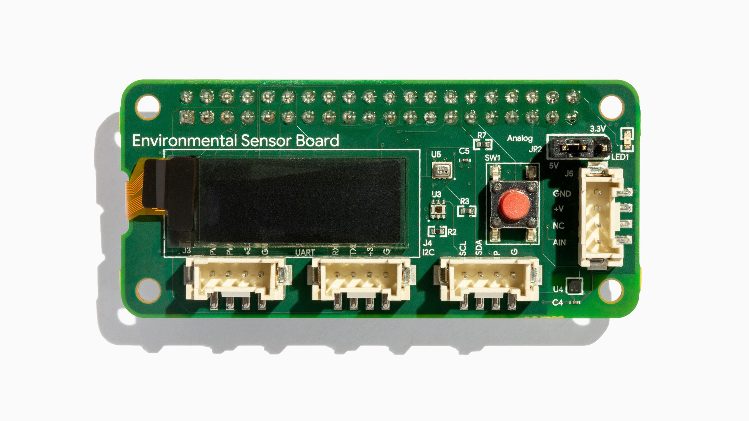 Google Coral Enviro Board (Environmental Sensor Board)