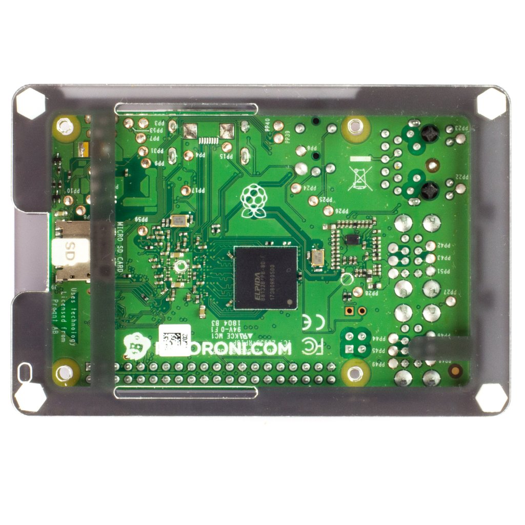 Pibow 3 B+ Coupé (Raspberry Pi 3 B+, 3, & 2)