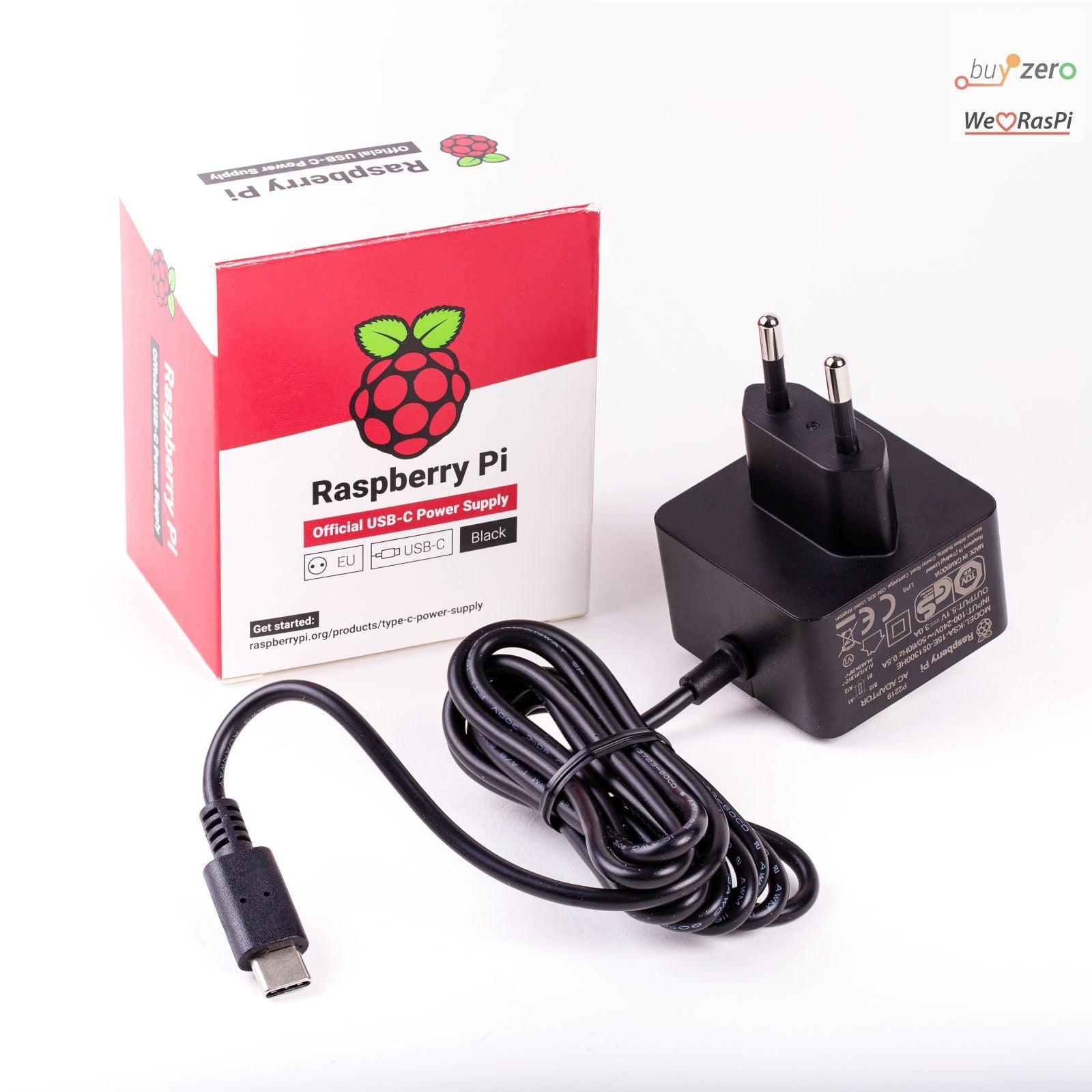 Raspberry Pi 15 W USB-C Netzteil (offizielles Netzteil)