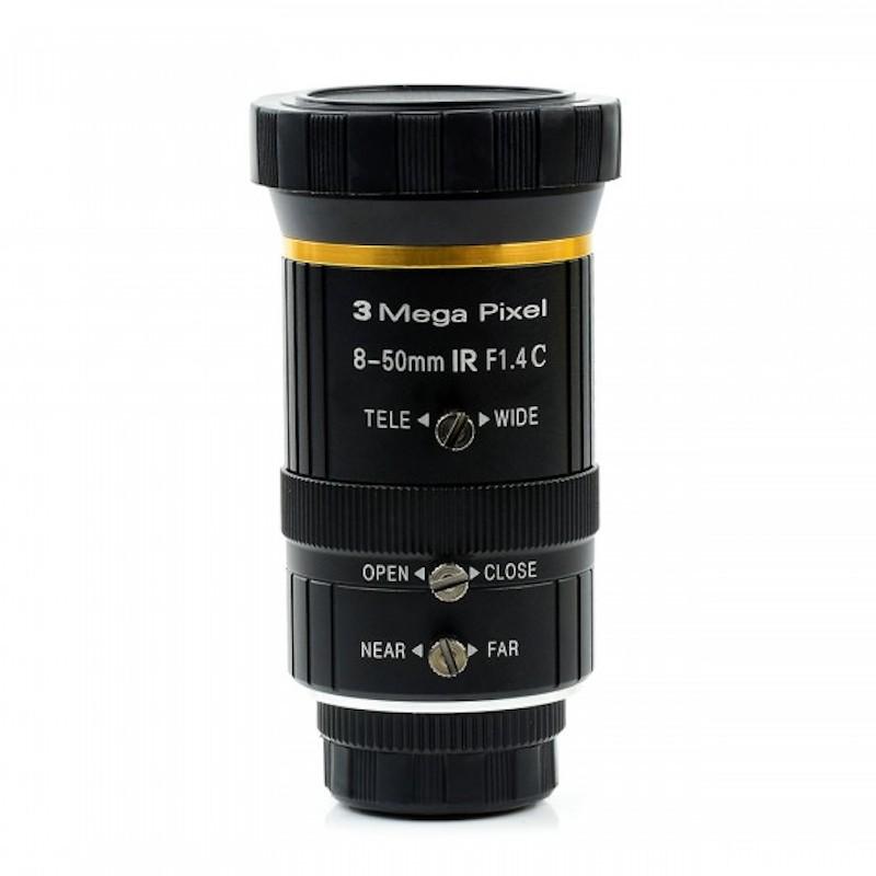 8-50mm Zoom-Objektiv, C-Mount