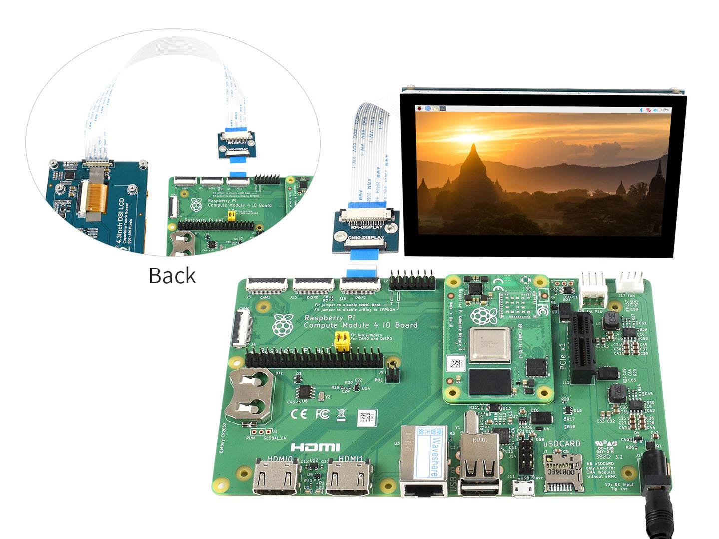 Waveshare 19134 - CM-DSI-ADAPTER