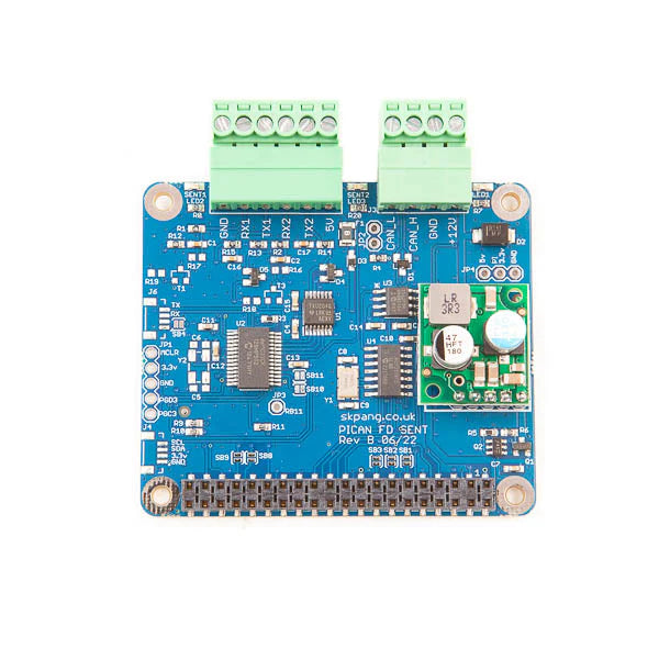 PiCAN FD with SAE J2716 SENT for Raspberry Pi
