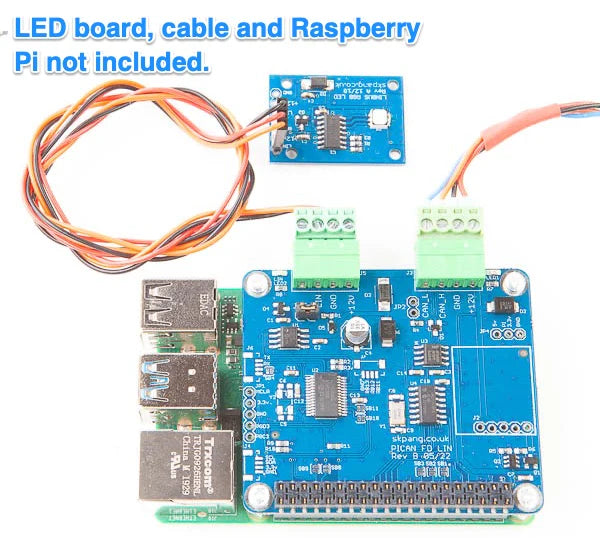 PiCAN FD with LIN-Bus for Raspberry Pi