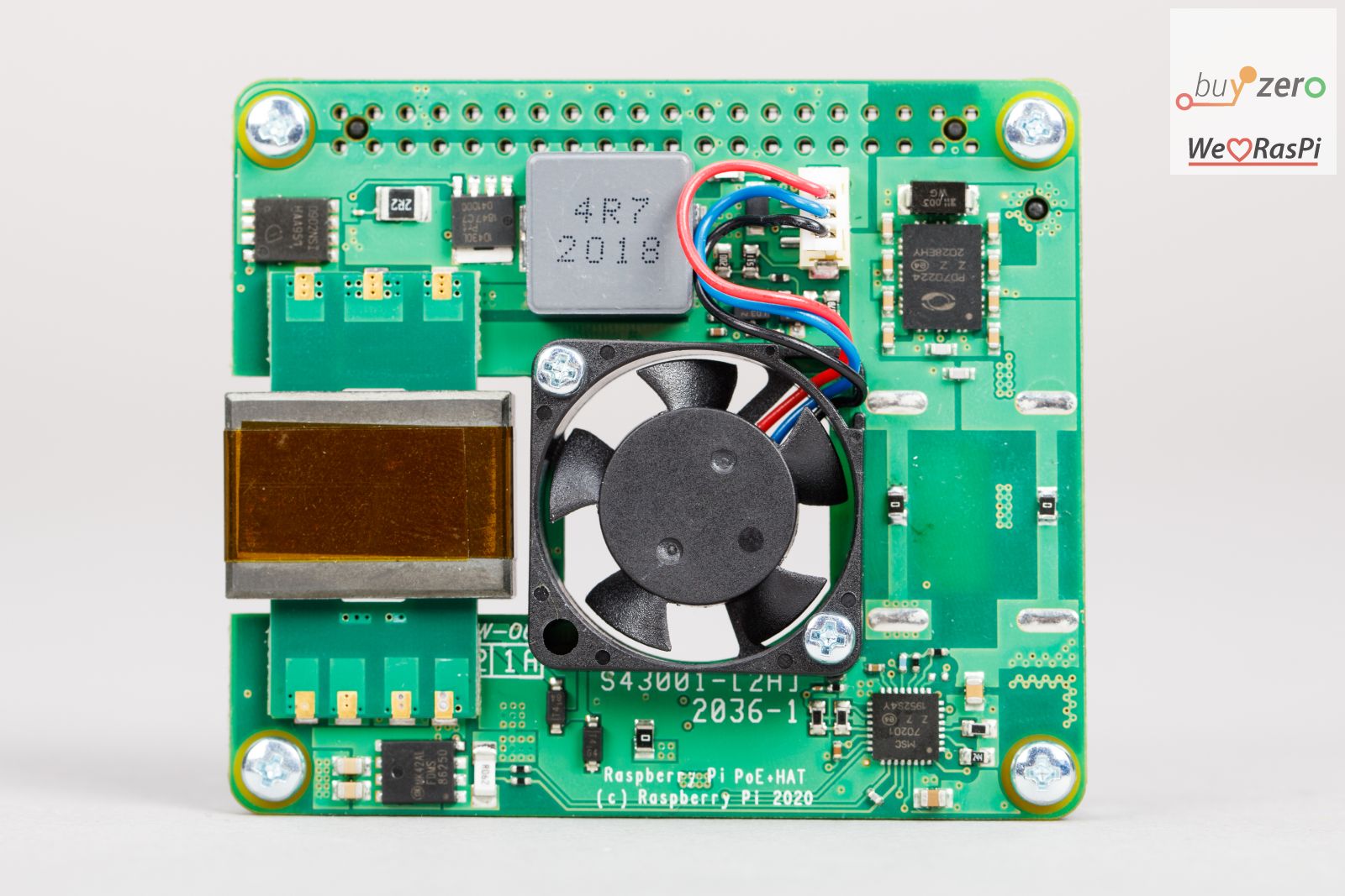 PoE+ HAT (für Raspberry Pi) (Revision 2)