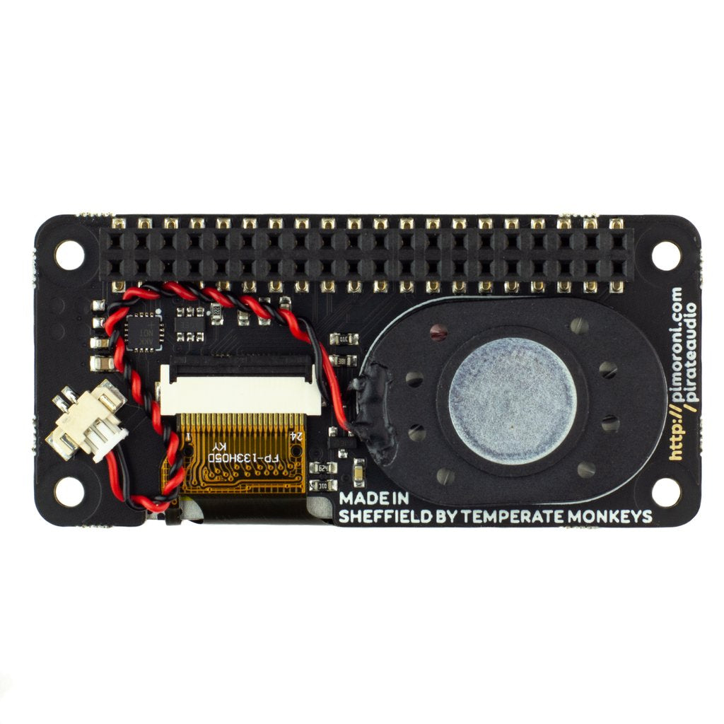 Pirate Audio: Speaker for Raspberry Pi (Audio Lautsprecher HAT)