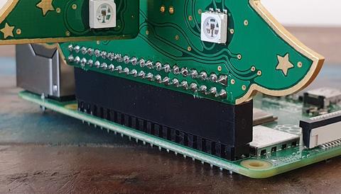 3D RGB Xmas Tree for Raspberry Pi