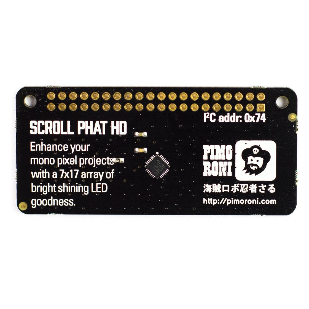 Scroll pHAT HD verschiedene Farben
