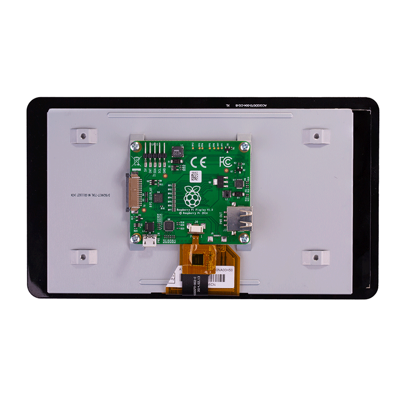 7'' display for the Raspberry Pi with touchscreen