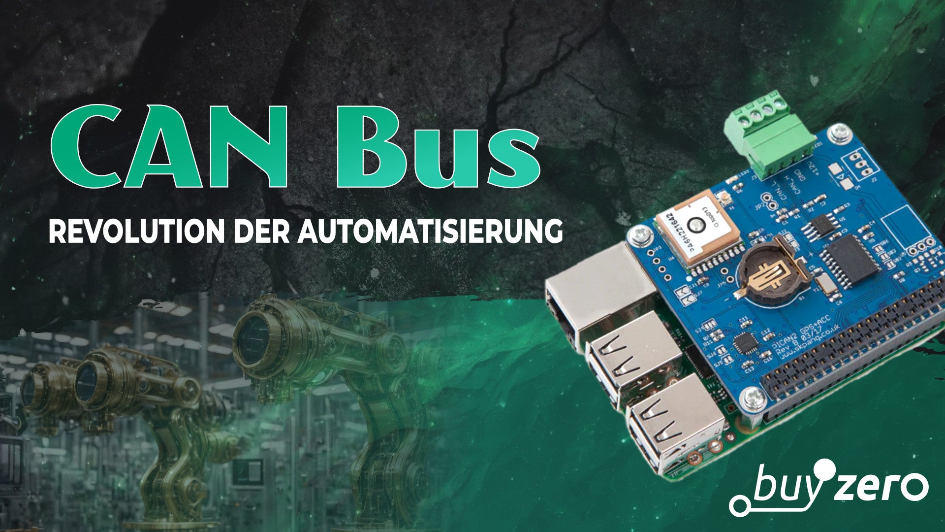 Revolution in der industriellen Automatisierung - Wie der CAN Bus die Spielregeln verändert