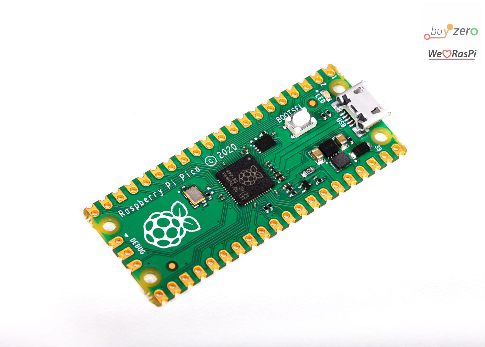 Alles über den Raspberry Pi Pico und den RP2040