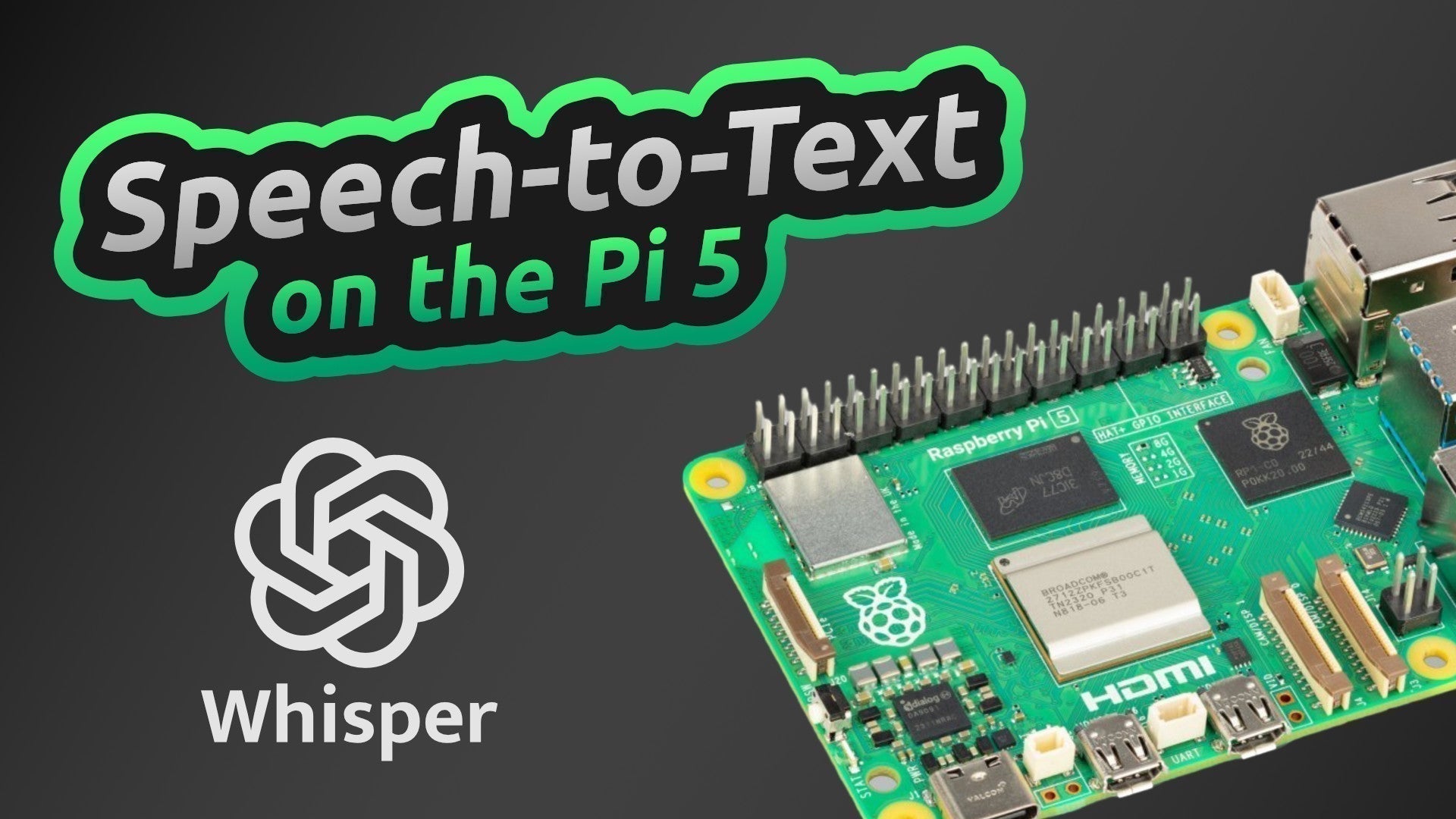 Sprache-zu-Text mit OpenAI Whisper auf dem Raspberry Pi 5