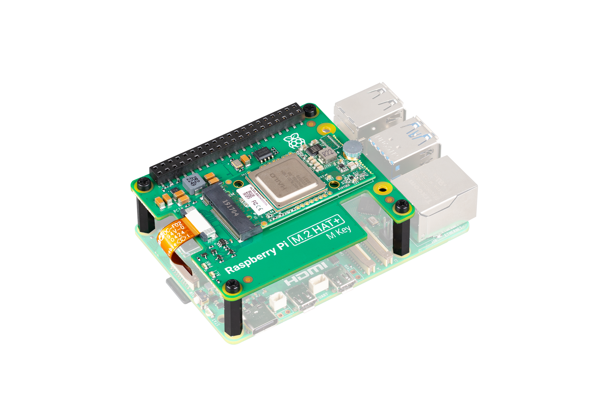 RaspberryPiAIKit(mitHailo-8LB+M,13TOPS)