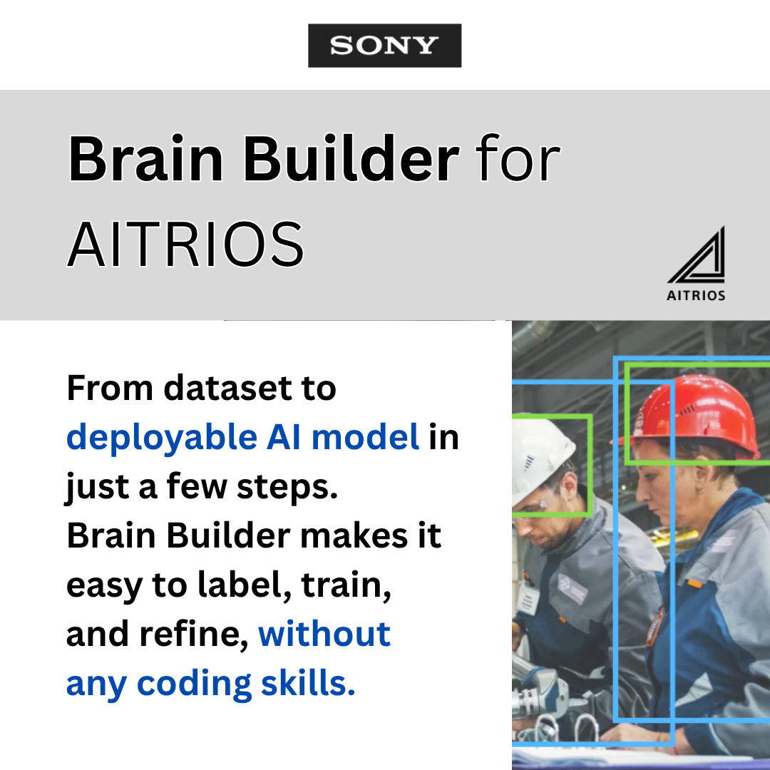 Brain Builder for AITRIOS – Software License