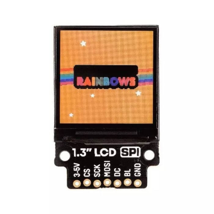 1.3" SPI Colour LCD (240x240) Breakout