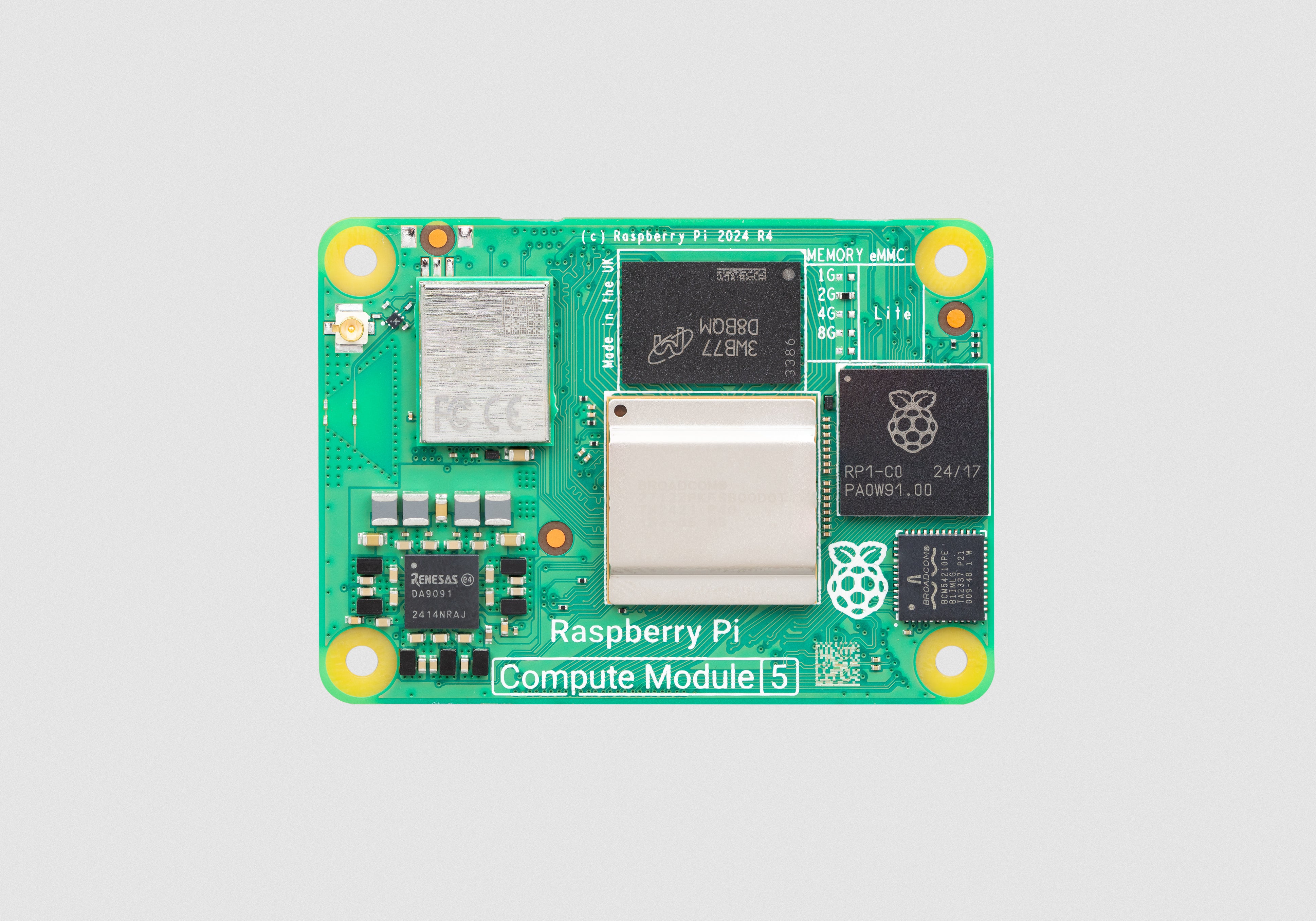 Raspberry Pi CM5 (Compute Module 5) Development Kit (Vorbestellung)