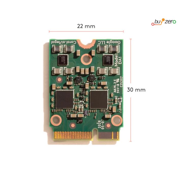 Google Coral M.2 Accelerator with Dual Edge TPU