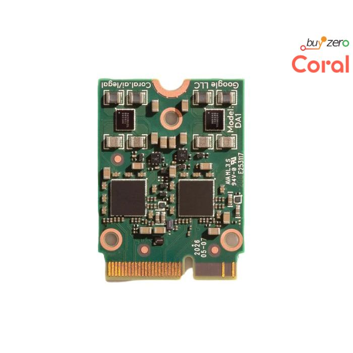 Google Coral M.2 Accelerator with Dual Edge TPU