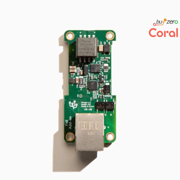 Coral PoE Add-on board for Dev Board Micro