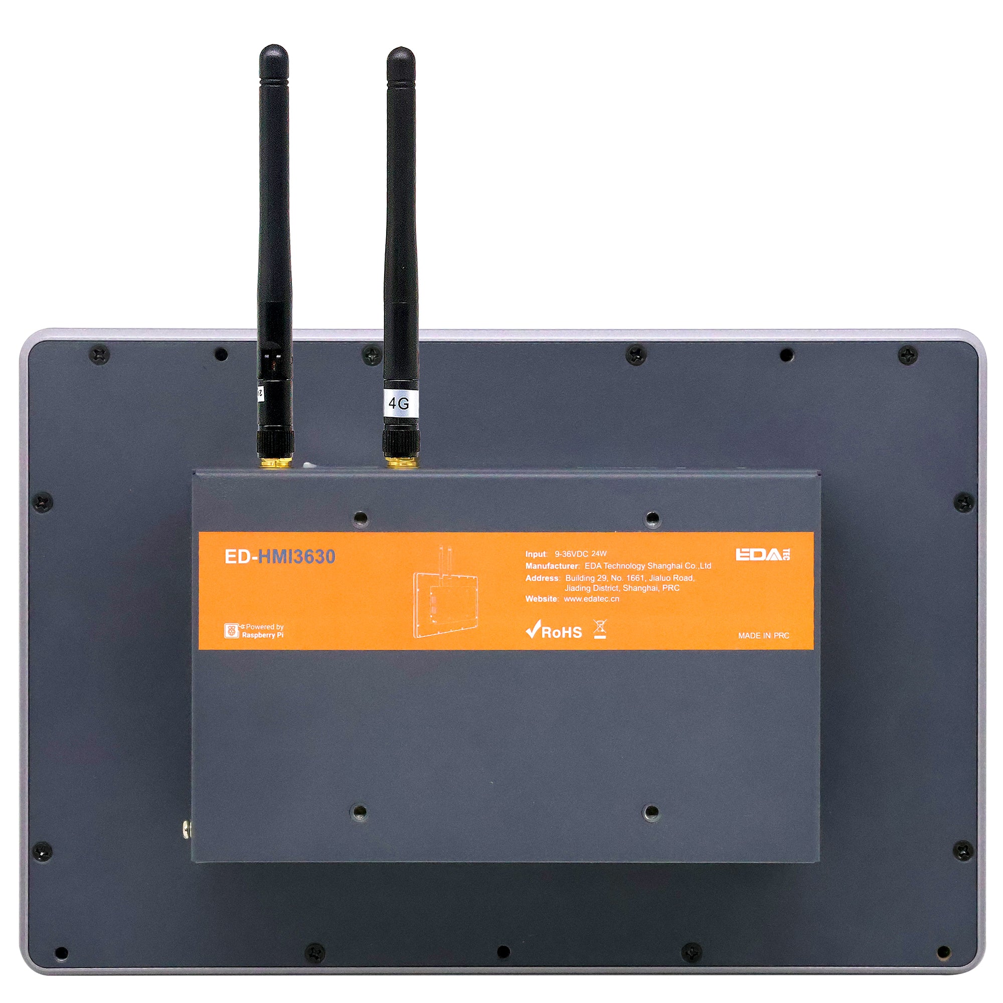EDATEC ED-HMI3634-101C – 10.1" Industrial HMI with Raspberry Pi CM5