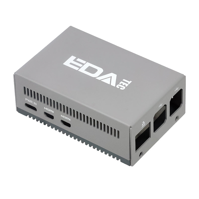EDADEC ED-Pi5Case-EXT Offenes Gehäuse mit Passivkühlung