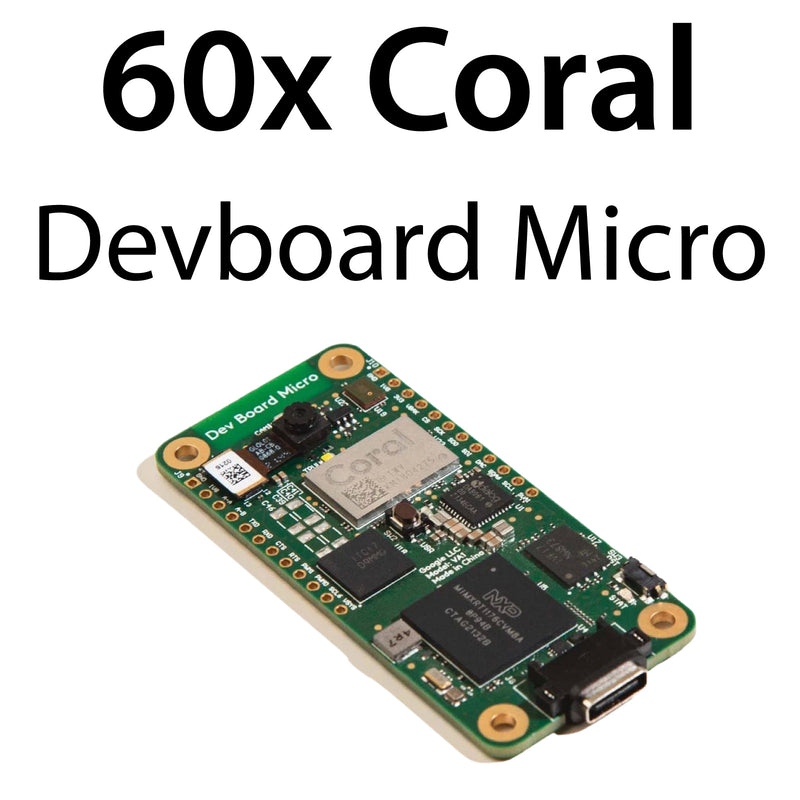 Coral AI Devboard Micro (60 Stück)