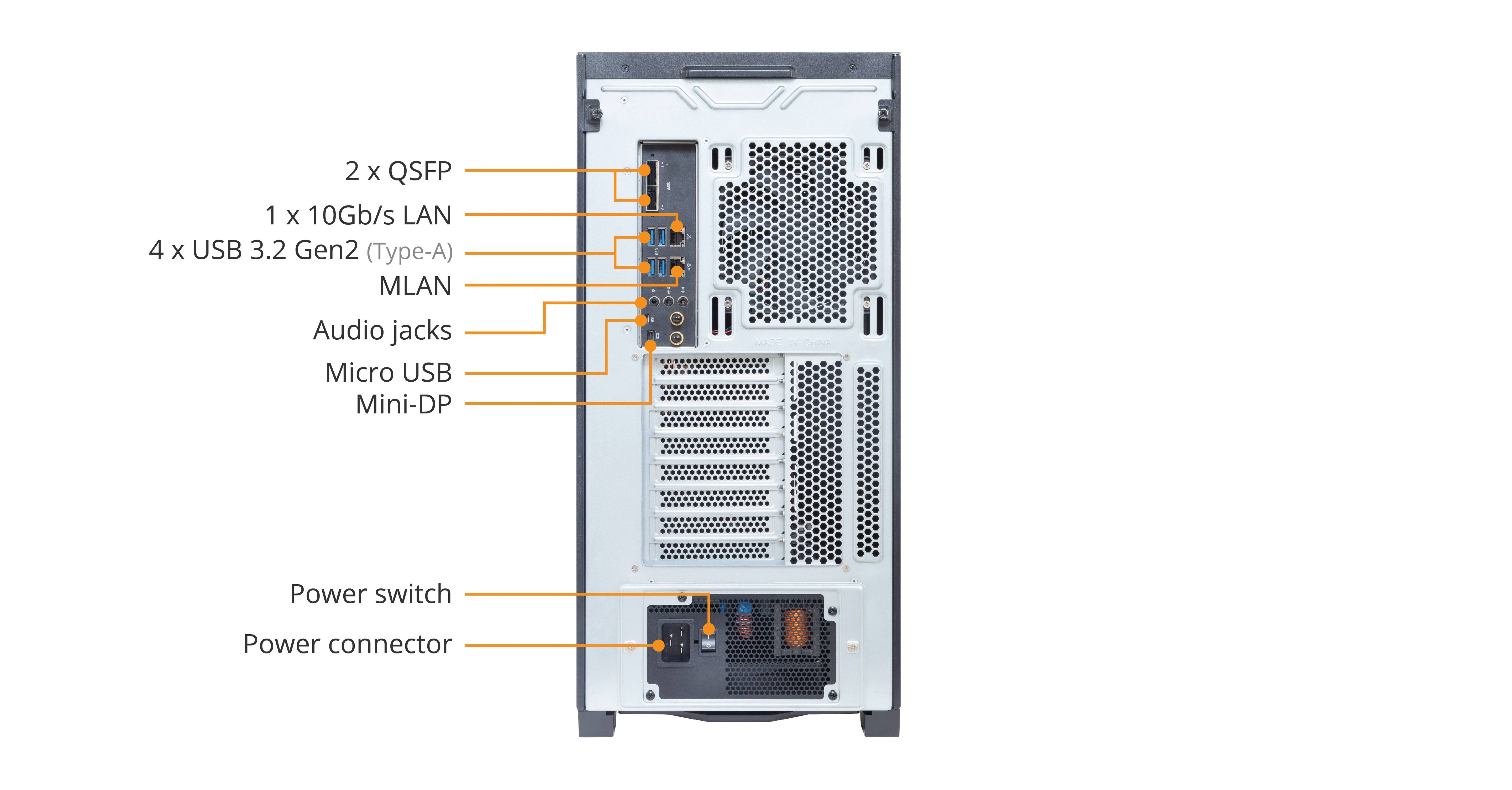 Gigabyte W775-V10-L01 Deskside AI Supercomputer (NVIDIA DGX Station GB300)