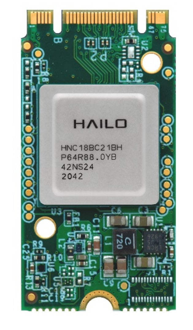 Hailo-8 M.2 module Starter Kit B+M Key 2280 (26 TOPS)