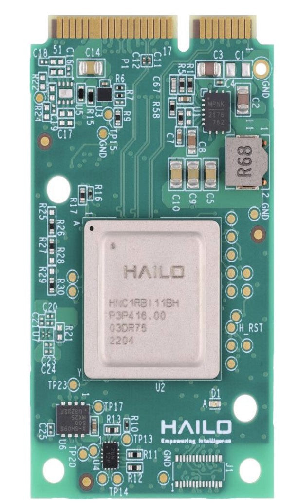 Hailo-8R Mini PCIe module (13 TOPS)