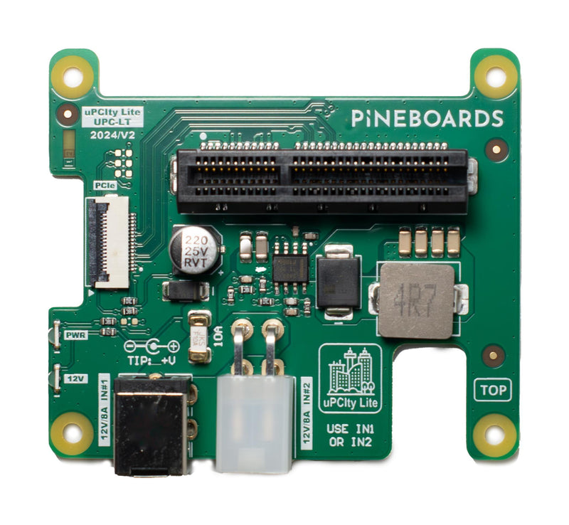 Pineboards Hat uPCIty Lite for Raspberry Pi 5