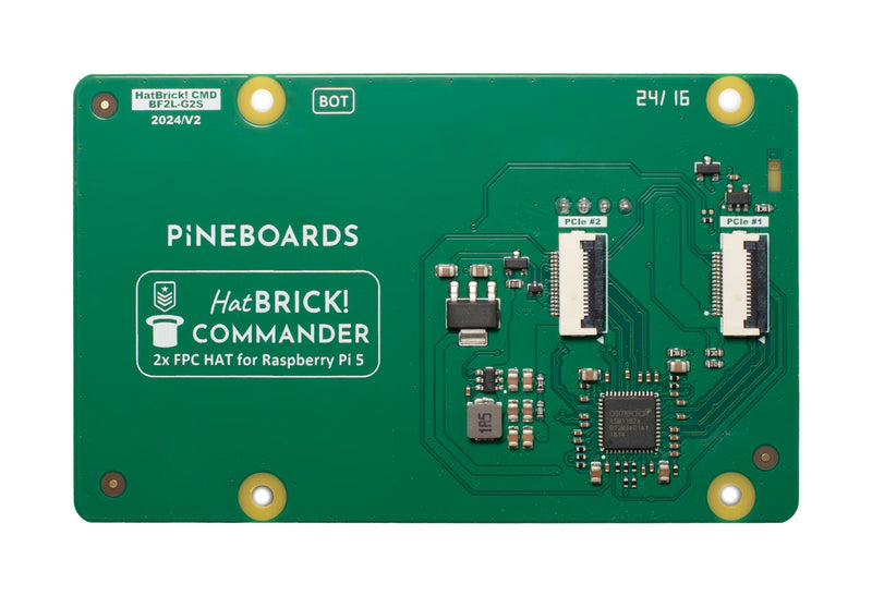 Pineboards HatBRICK! Commander (2 Port, GEN 2) für Raspberry Pi 5