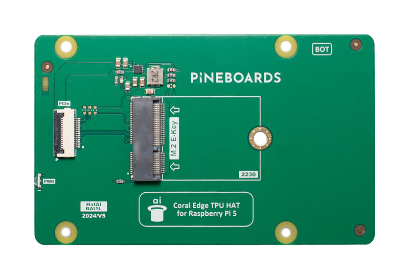 Pineboards Hat AI! für Raspberry Pi 5