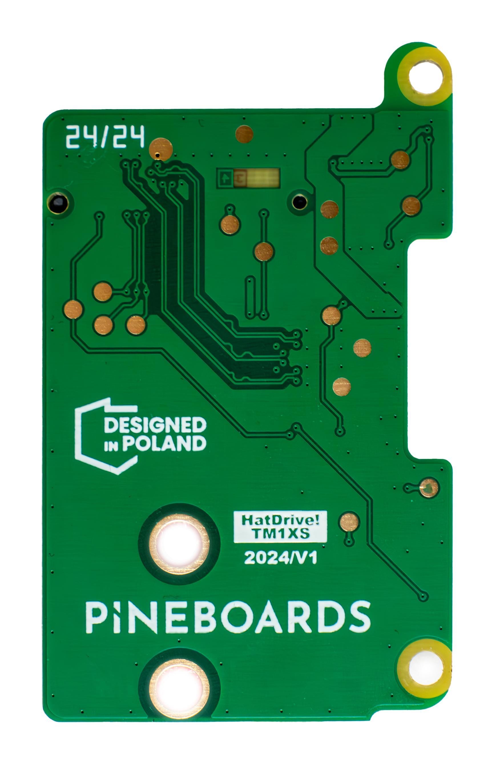 Pineboards HatDrive! Nano (NVMe 2230, 2242 GEN 3) for Raspberry Pi 5