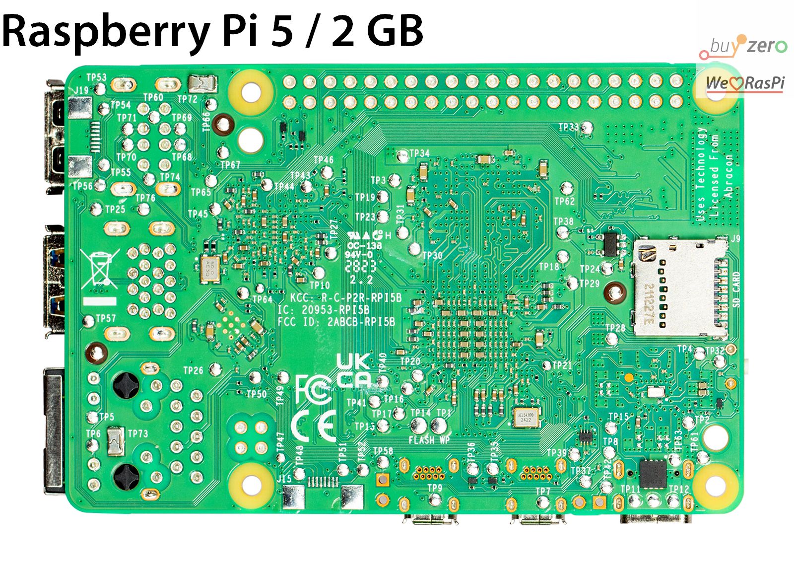 Raspberry Pi 5 / 2 GB