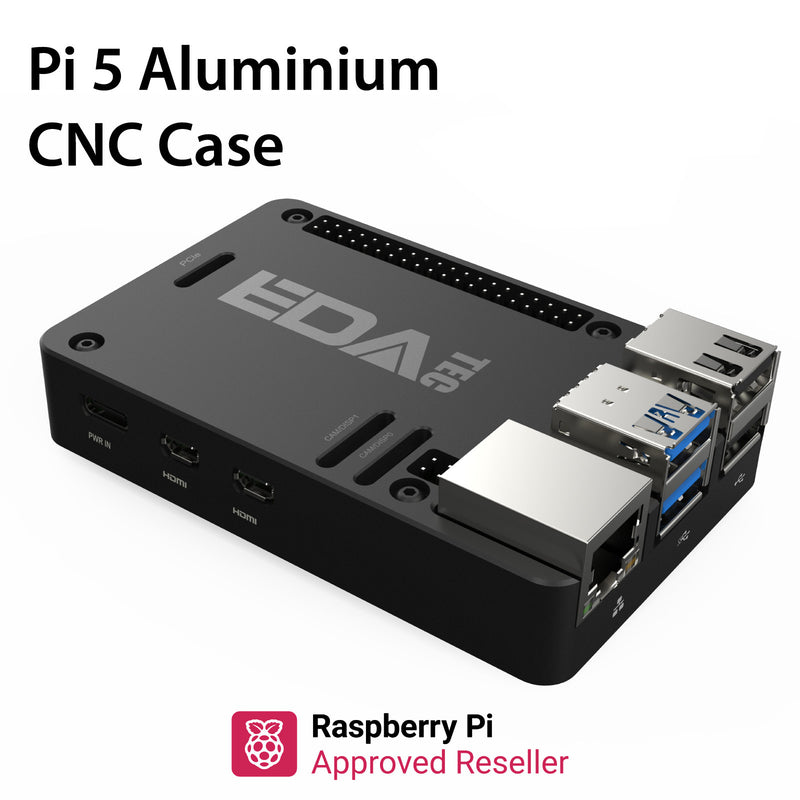 Raspberry Pi 5 Aluminium CNC Gehäuse