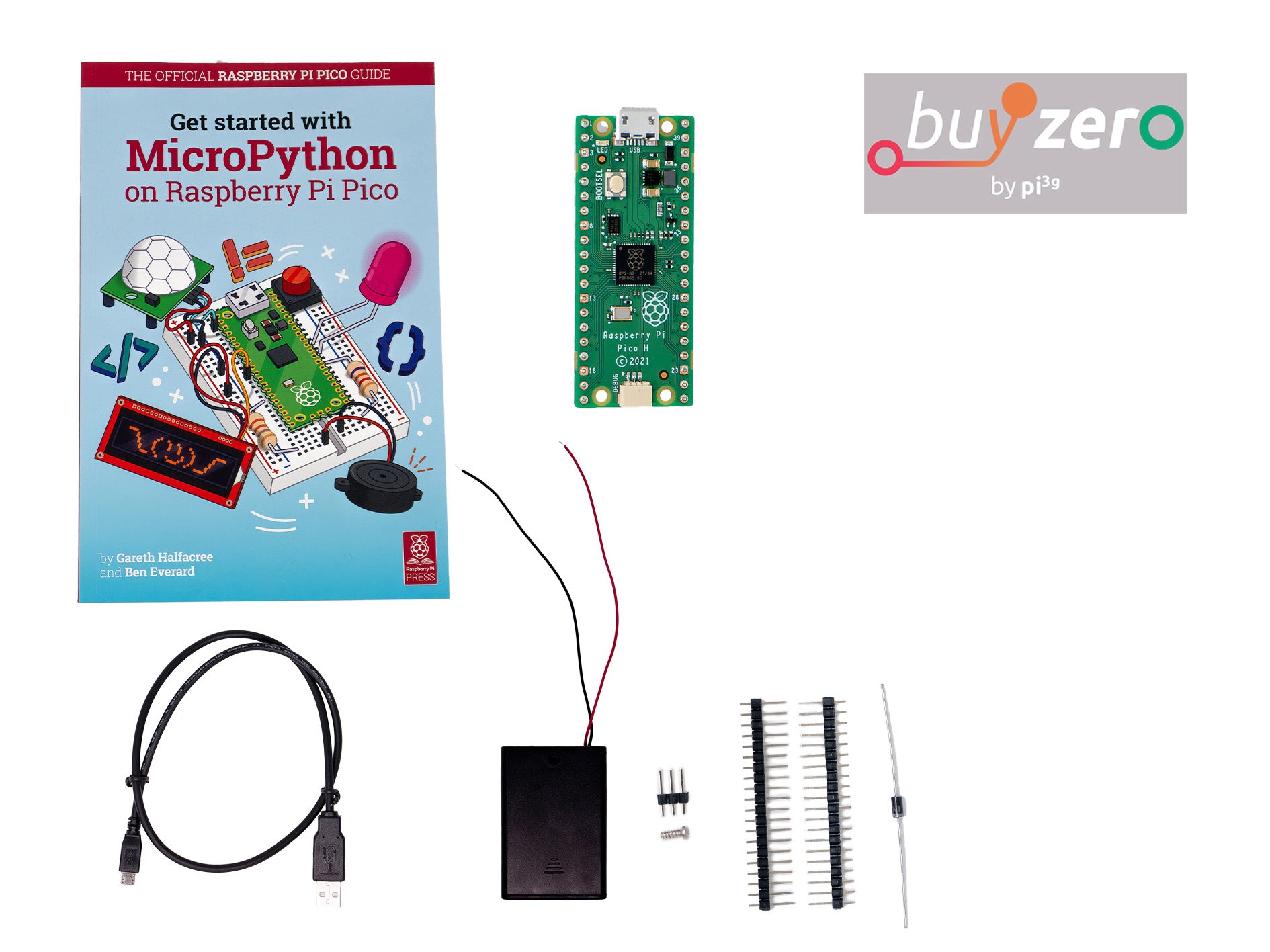 Raspberry Pi Pico mit RP2040 - Pico / Pico W / Pico H / Pico WH