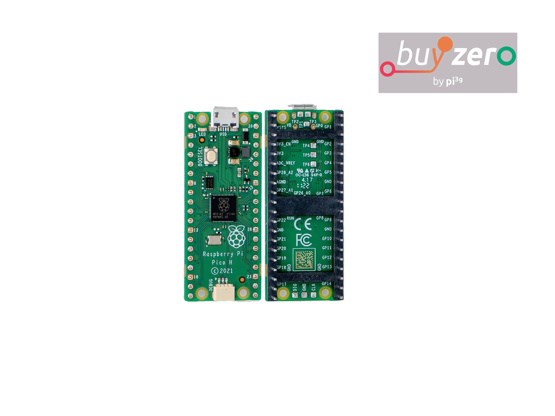 Raspberry Pi Pico mit RP2040 - Pico / Pico W / Pico H / Pico WH