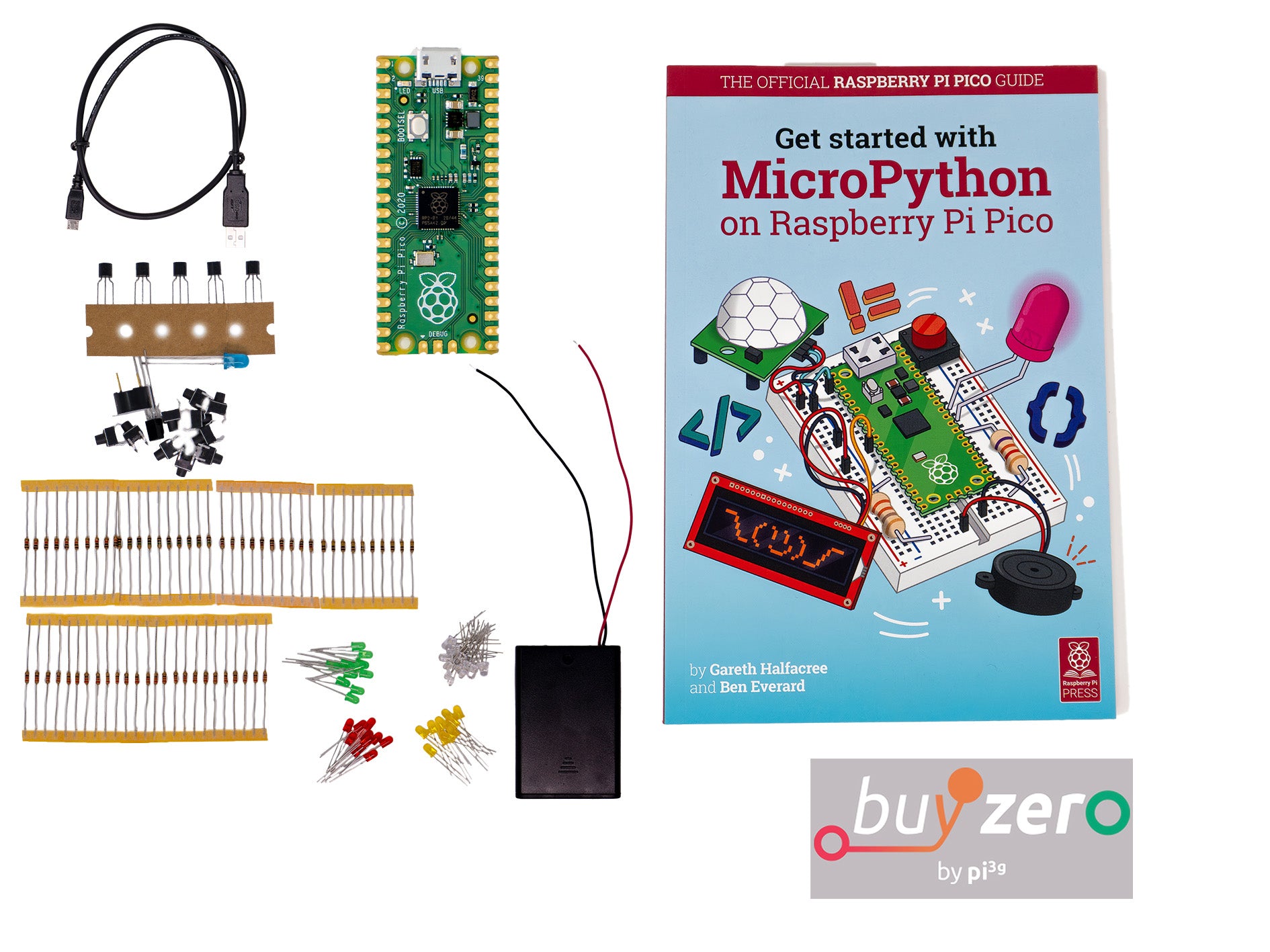 Raspberry Pi Pico mit RP2040 - Pico / Pico W / Pico H / Pico WH