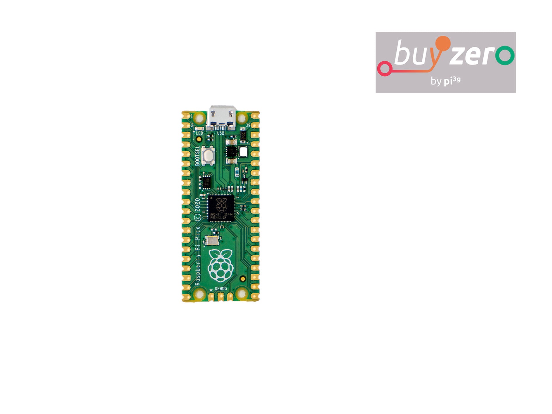 Raspberry Pi Pico mit RP2040 - Pico / Pico W / Pico H / Pico WH