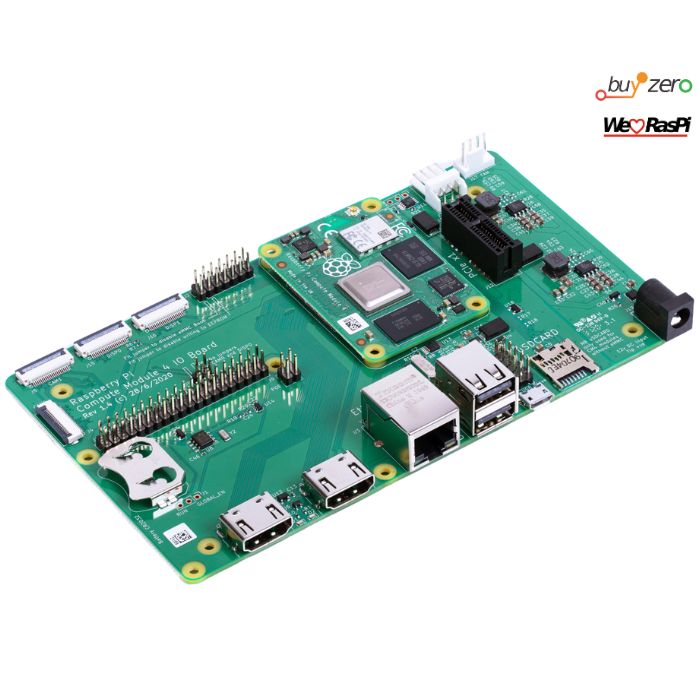 CM4IO Board for Compute Module 4 (CM4 Evaluation Board)