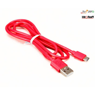 USB A zu Micro USB Kabel 1M Rot