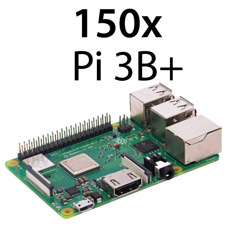Raspberry Pi 3B+ (150 Stück)