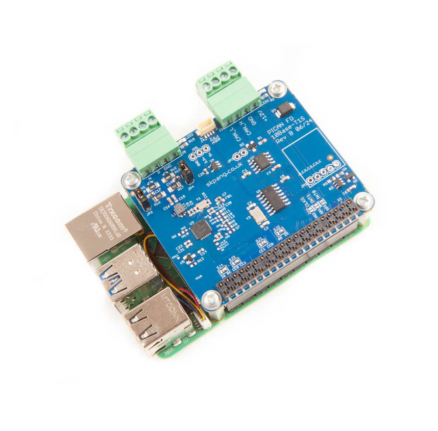 PiCAN FD Board with 10Base-T1S for Raspberry Pi