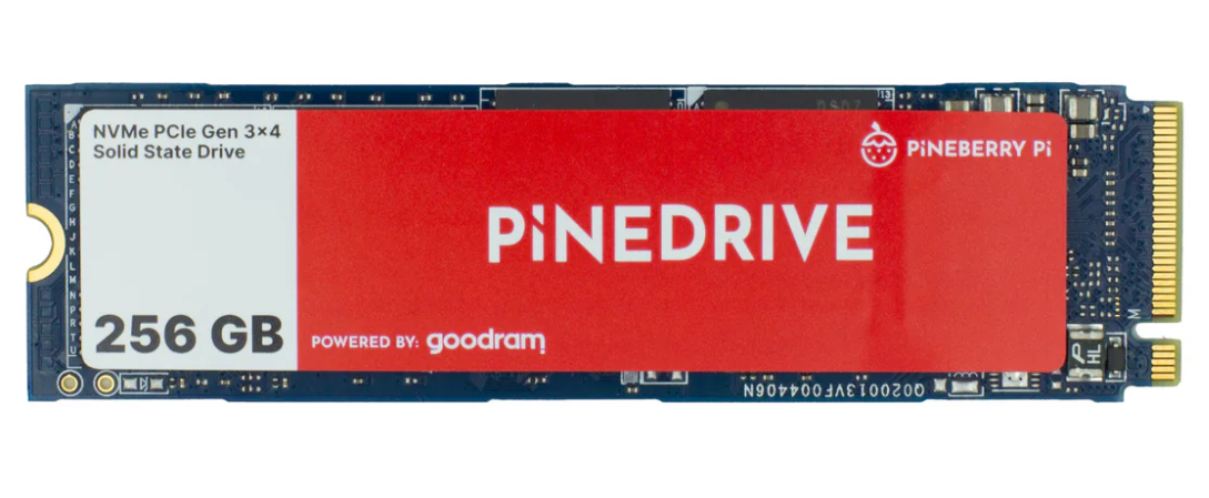 Pinedrive NVMe SSD 256GB (2280)