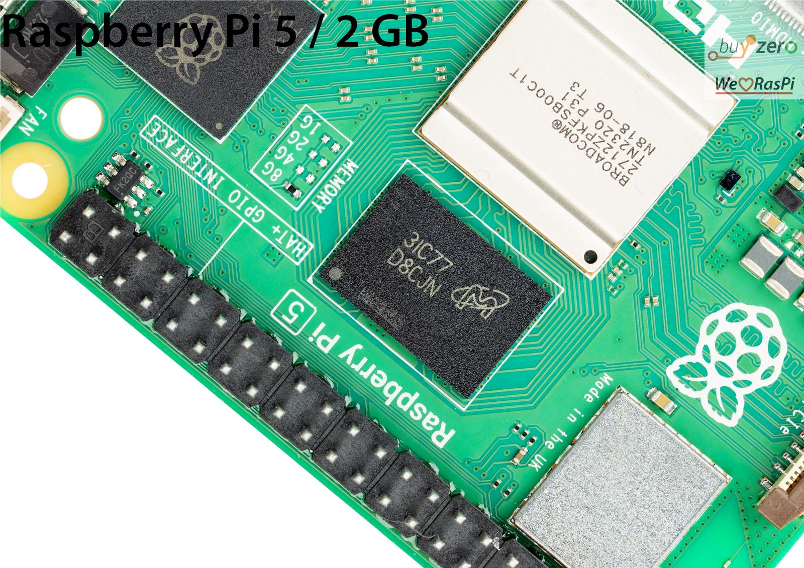 Raspberry Pi 5 / 2 GB